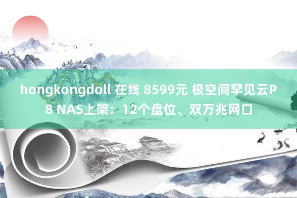 hongkongdoll 在线 8599元 极空间罕见云P8 NAS上架：12个盘位、双万兆网口